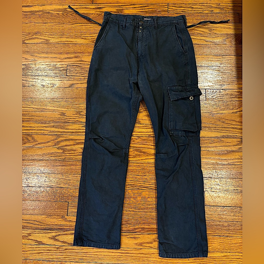 Kapital ringoman straight-leg streetwear cargo pants - size Large (JP 3)